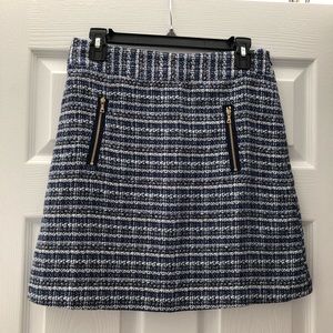 LOFT tweed skirt